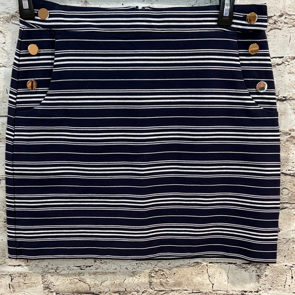 LOFT sailor style skirt with pockets